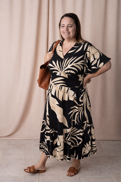 Adila estampado plus size 