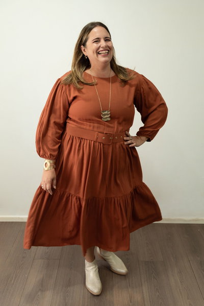 Aimi- Plus Size- Manga Larga