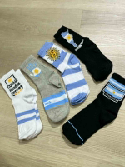 medias tenis argentina -MEDIA DOCENA-