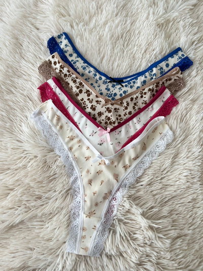 Less en V de morley estampadas -DOCENA-