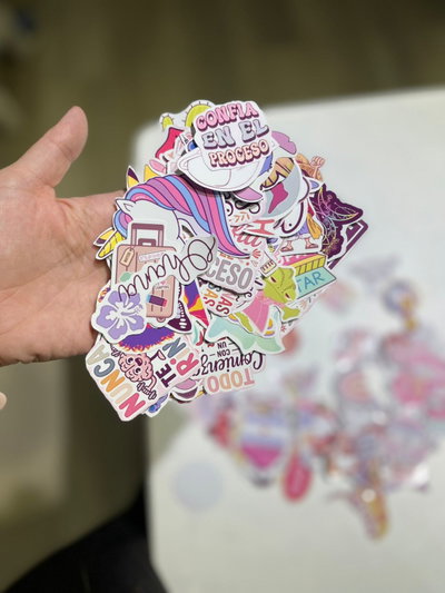 Set de 15 stickers