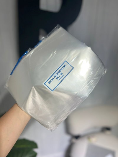 Bolsa de polipropileno 20X25 (100U)