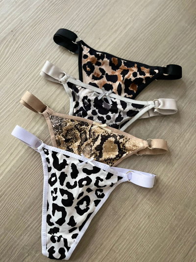 Colales leopardo lycra ANCHO (Docena)