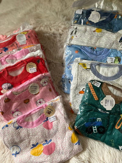 PIJAMA IMPORTADO DE NIÑOS CON FRIZA (X3u)