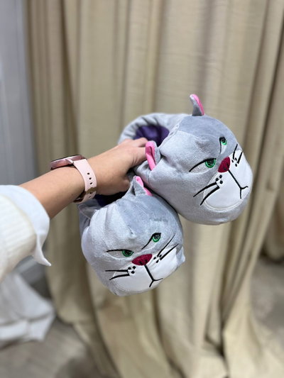 Pantuflon bordado niño  LUCIFER