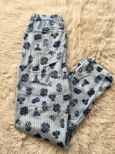 pantalon peluche UNISEX -CELESTE COPAS-