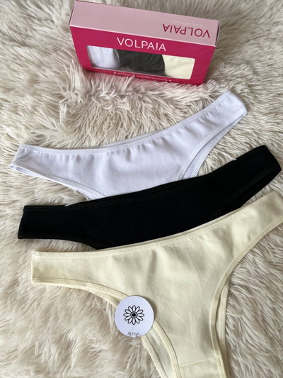 Vedetina algodón con lycra (X3)