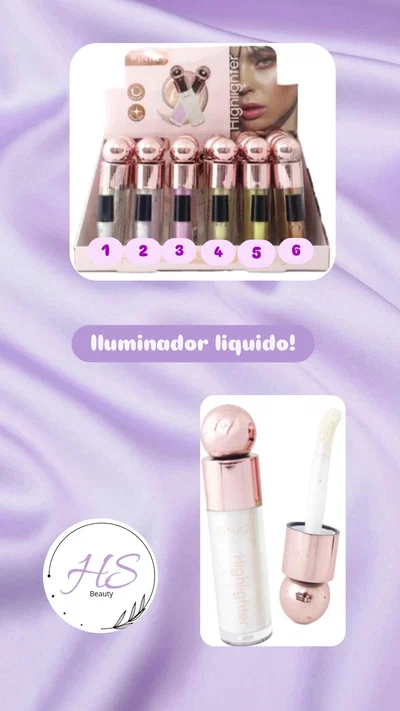 Iluminador liquido pink21