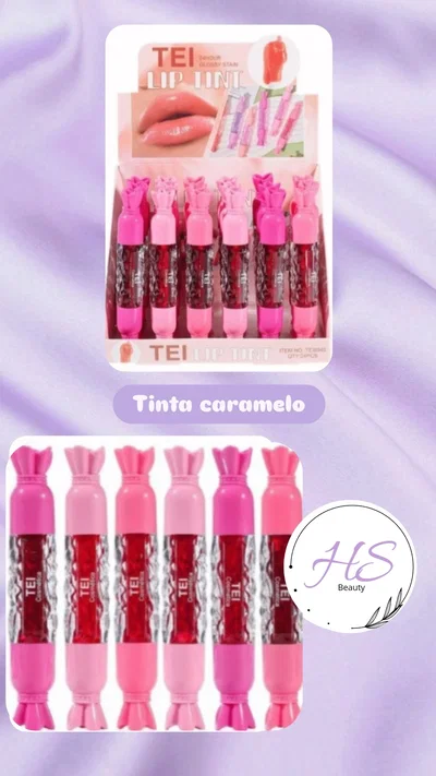 Tinta de labios caramelo