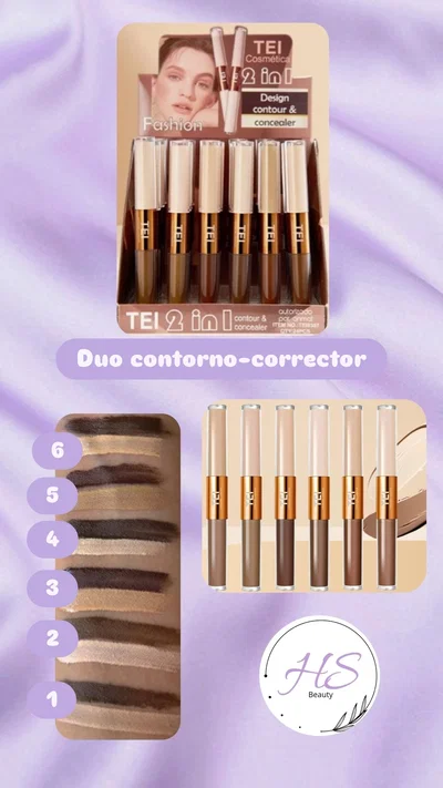 Duo contorno-corrector TEI