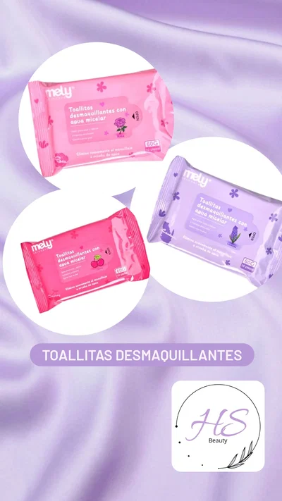 Toallitas desmaquillantes MELY