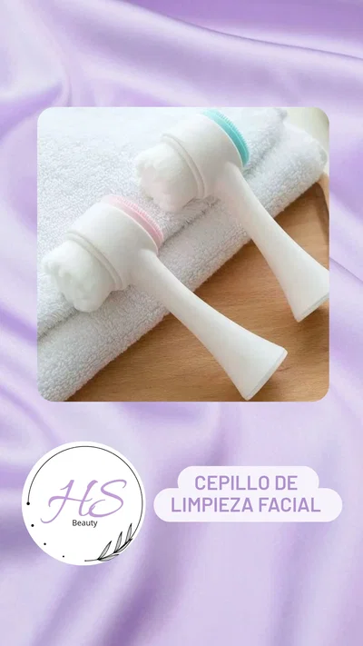 Cepillo limpiador facial 
