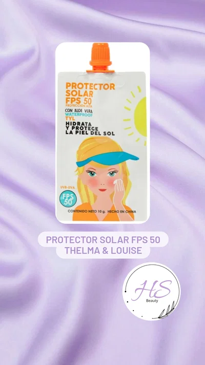 Protector solar FPS 50
