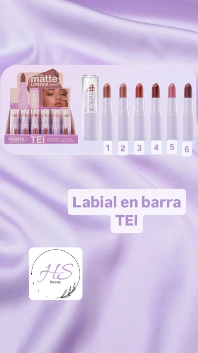 Labial en barra TEI