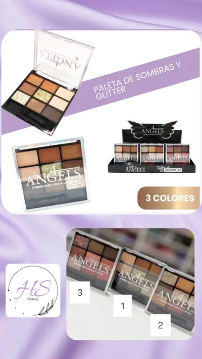 Paleta sombras 4 angels