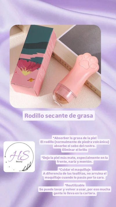 Rodillo secante de grasa