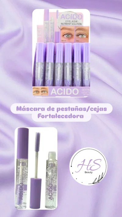 Máscara de pestañas fortalecedora