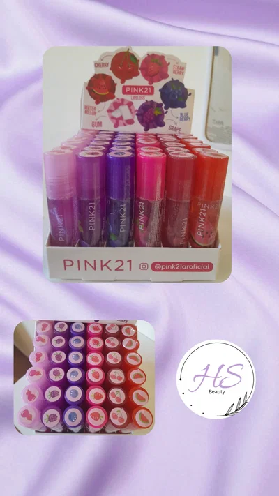Brillo labial pink21 rolon 