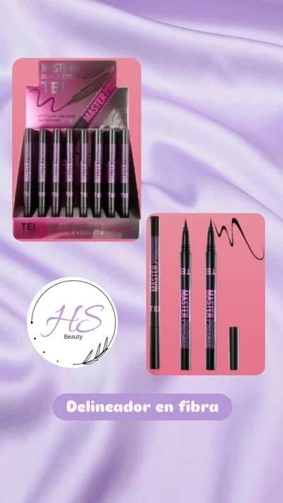 Delineador negro en fibra TEI