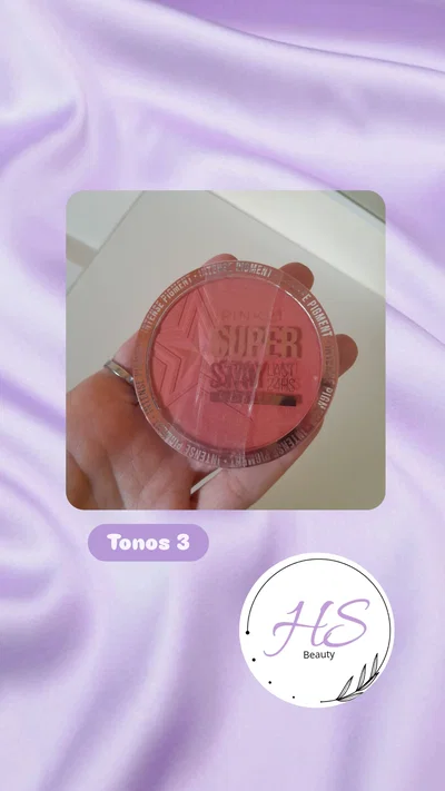 Rubor en polvo super stay