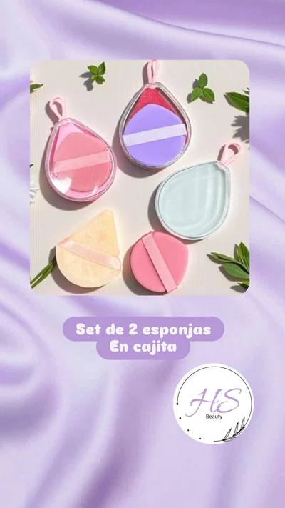 Esponjas x2 en cajita