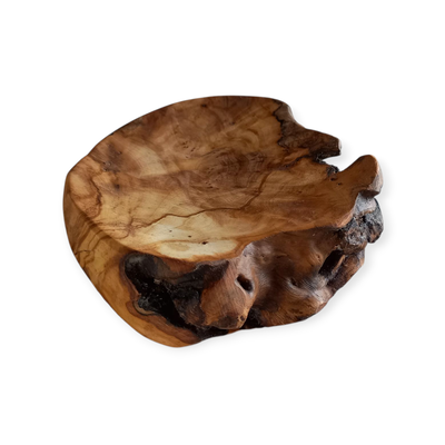 Cuenco rústico de Raíz de Olivo 15x15x5 cm