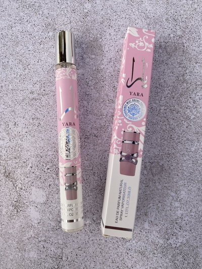 PERFUME ÁRABE LATTAFA YARA MUJER VERSIÓN DE BOLSILLO 🇸🇦