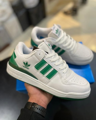 ADIDAS FORUM LOW ⚪️🟢