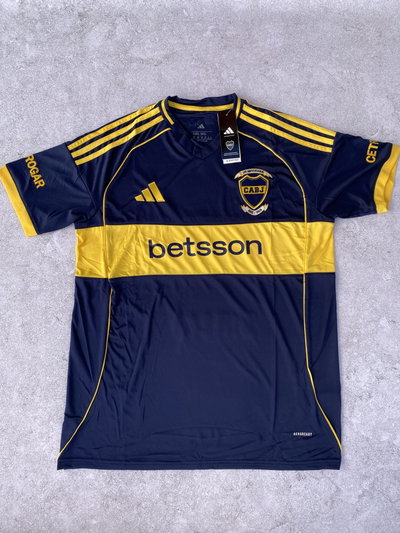 CAMISETA ADIDAS BOCA JUNIORS TITULAR EDICIÓN ANIVERSARIO 120 AÑOS ⚽️🏆