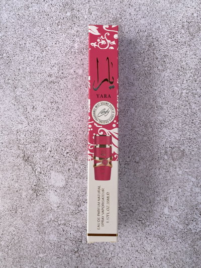 PERFUME ÁRABE LATTAFA YARA CANDY MUJER VERSIÓN DE BOLSILLO 🇸🇦