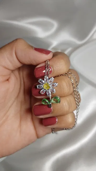 Collar Margarita cristales