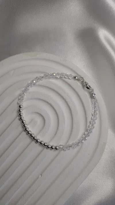 Pulsera piedritas tornasol y Bolitas