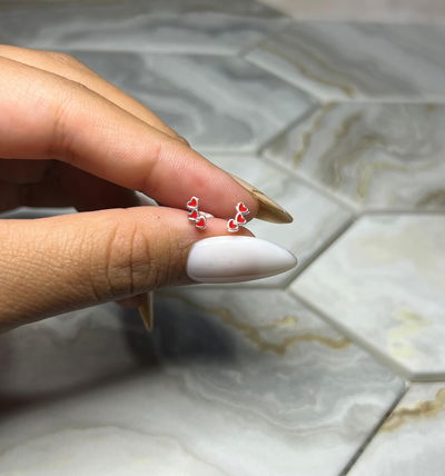 Abridor 3 corazones esmaltado