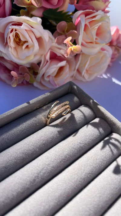 Anillo Dorado Falange Indra