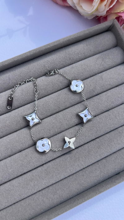 Pulsera LV - Plateado