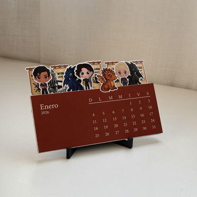 PREVENTA Calendario 2026 - Alas de sangre