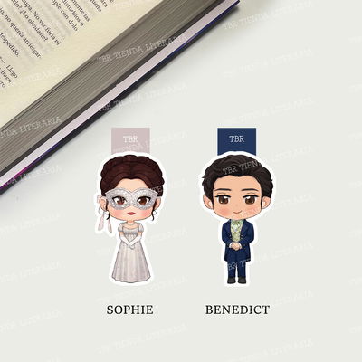 Marcapáginas Magnéticos Bridgerton - Sophie o Benedict
