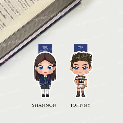 Marcapáginas magnéticos Los chicos de Tommen - Binding 13 - Johnny o Shannon