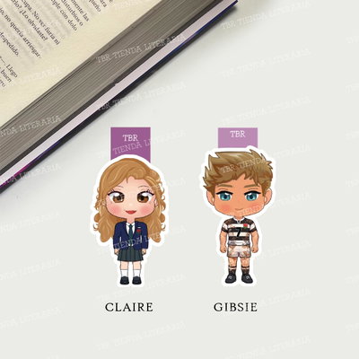 Marcapáginas magnéticos Los chicos de Tommen - Taming 7 - Calire o Gibsie