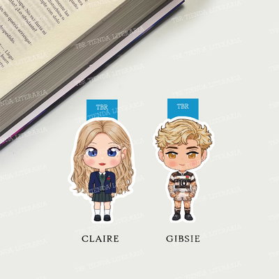 Marcapáginas magnéticos Los chicos de Tommen - Releasing 10 - Lizzie o Hugh