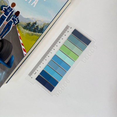 Post it SPRING - 10 colores con regla