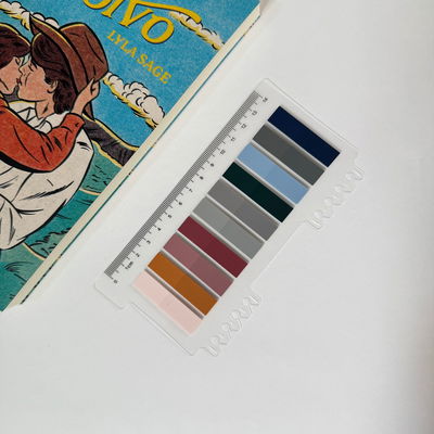 Post it COWBOY - 10 colores con regla