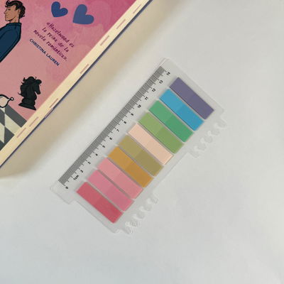 Post it RAINBOW - 10 colores con regla
