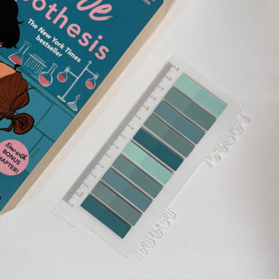 Post it OCEAN - 10 colores con regla