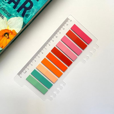 Post it SUMMER - 10 colores con regla