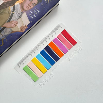 Post it HAPPY - 10 colores con regla