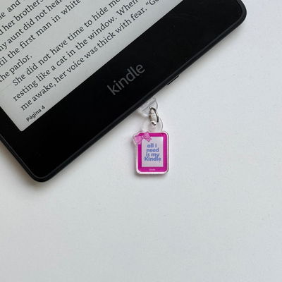 Charm para Kindle - All i need is my kindle