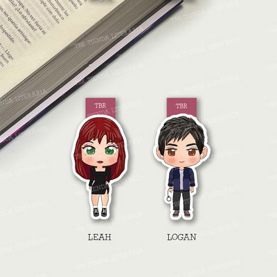 Marcapáginas Magnéticos El arte de ser nosostros - Leah o Logan