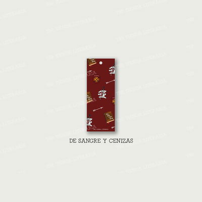 Señalador con borla - De sangre y cenizas