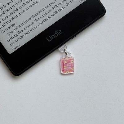Charm para Kindle - Books are my happy place